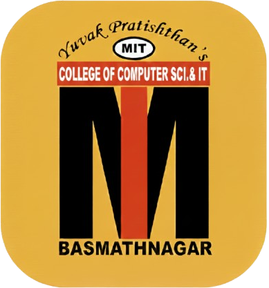 Yuvak Pratishthan's MIT College of Computer Science & I.T., Vasmat logo
