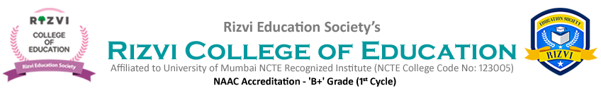 Rizvi College of Education logo