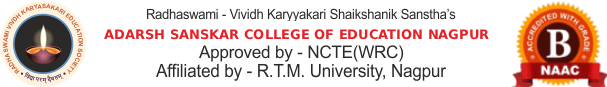 Adarsh sanskar College of Special Education, Nagpur logo