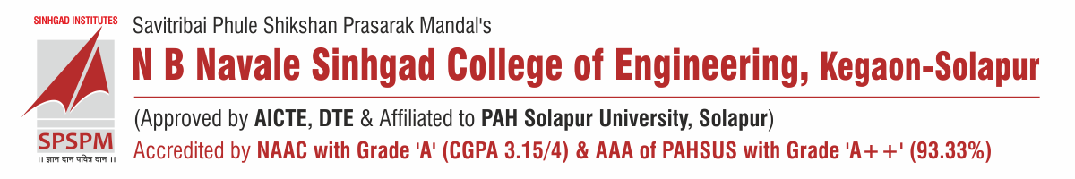 N B Navale Sinhgad College of Engineering logo